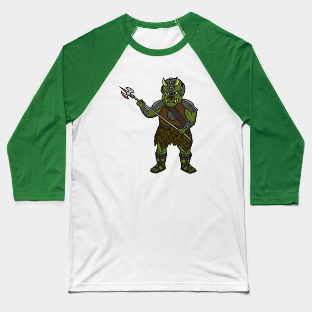 Pig Guard Baseball T-Shirt by NikInked